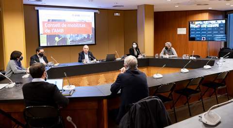 El Consell de la Mobilitat del AMB se celebró ayer martes, 11 de enero