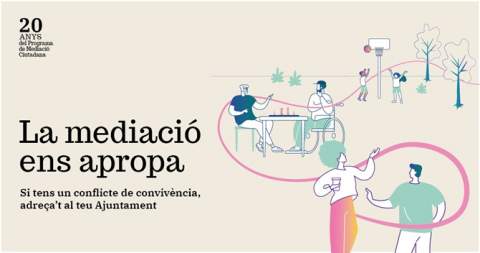 Els conflictes veïnals centren més del 60 % dels casos atesos pel Programa de Mediació Ciutadana de la Diputació