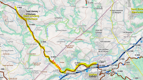 La Diputació elimina la restricció de circulació de vehicles pesants a la BV-2249