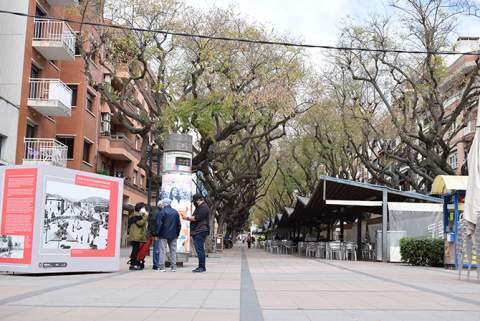 Se quiere potenciar la rambla como un eje principal de ocio y cultura (Fotografía: Ayuntamiento de Viladecans)