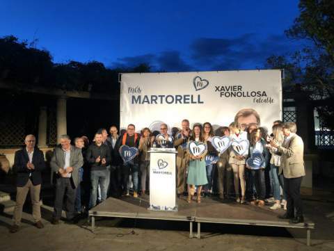 Xavier Fonollosa lidera la candidatura de Junts per Martorell