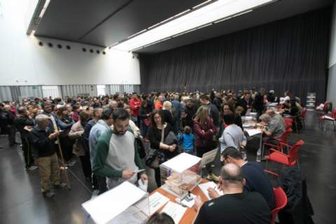 Los colegios electorales vivirán dentro de dos días una nueva jornada plebiscitaria (Fotografía: Cristina Diestro)