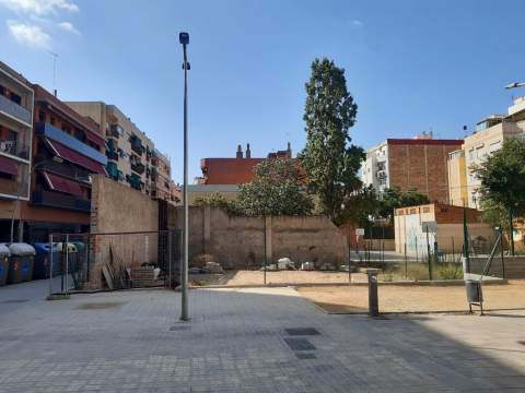 Solar de la calle Muntanya (Imagen: Departament deTerritori)
