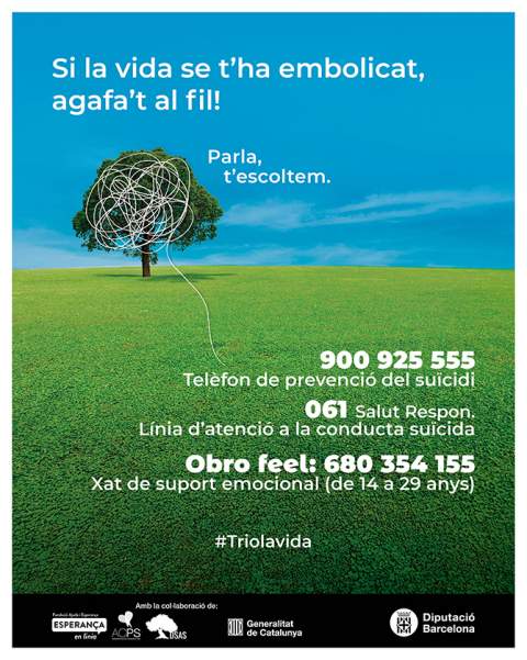 La Diputació de Barcelona reforça el suport als municipis per prevenir el suïcidi