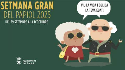Tot a punt per a una nova edició de la Setmana de la Gent Gran