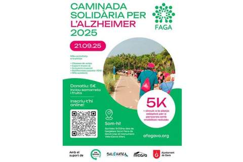 Nova edició de la Caminada per l’Alzheimer