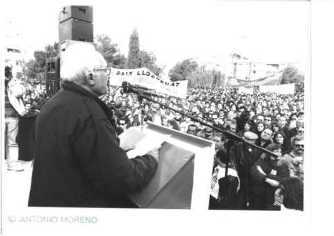 Garc&iacute;a Nieto va ser un gran activista