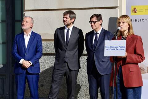 La Diputació dona suport a la futura Biblioteca Pública de l’Estat a Barcelona