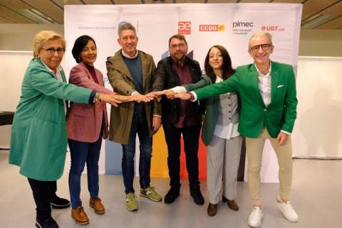 Acord per reforçar el model de ciutat cohesionada, innovadora i generadora d’oportunitats