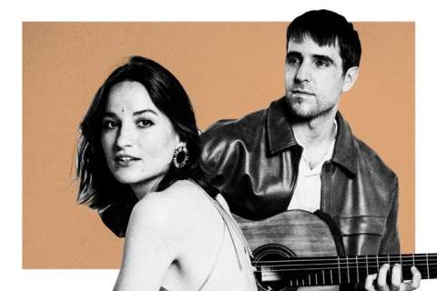 Judit Neddermann i Pau Figueres posen música al Barradas de l’Hospitalet