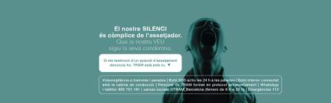 TRAM engega una campanya per prevenir l’assetjament