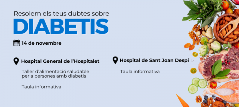 El Complex Hospitalari Moisès Broggi organitza activitats de sensibilització pel Dia Mundial de la Diabetis