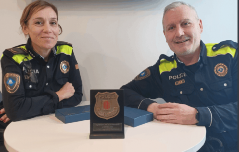 Reconeixement a l’Oficina d’Atenció a la Ciutadania de la Policia Local per la seva tasca en matèria de seguretat