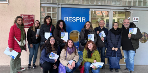 Treballadores socials del Baix Llobregat visiten els serveis RESPIR i SAUV per enfortir la coordinació comarcal
